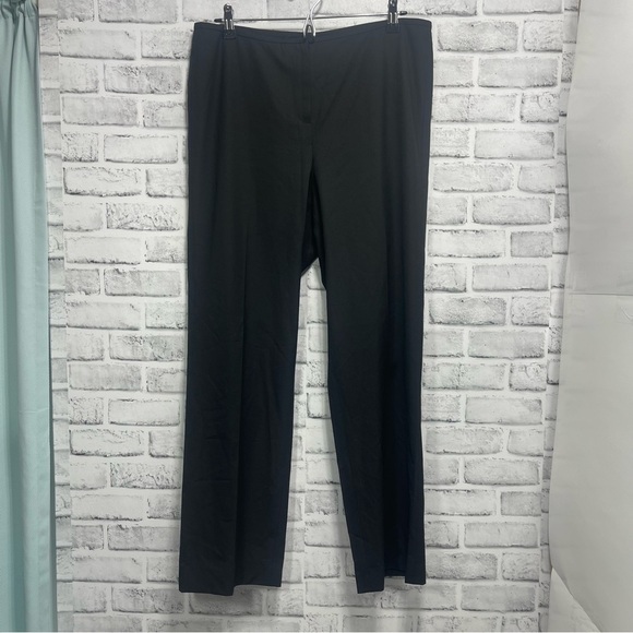 Renfrew Black High Waisted Lightweight Dress Pants 14 - Picture 1 of 4